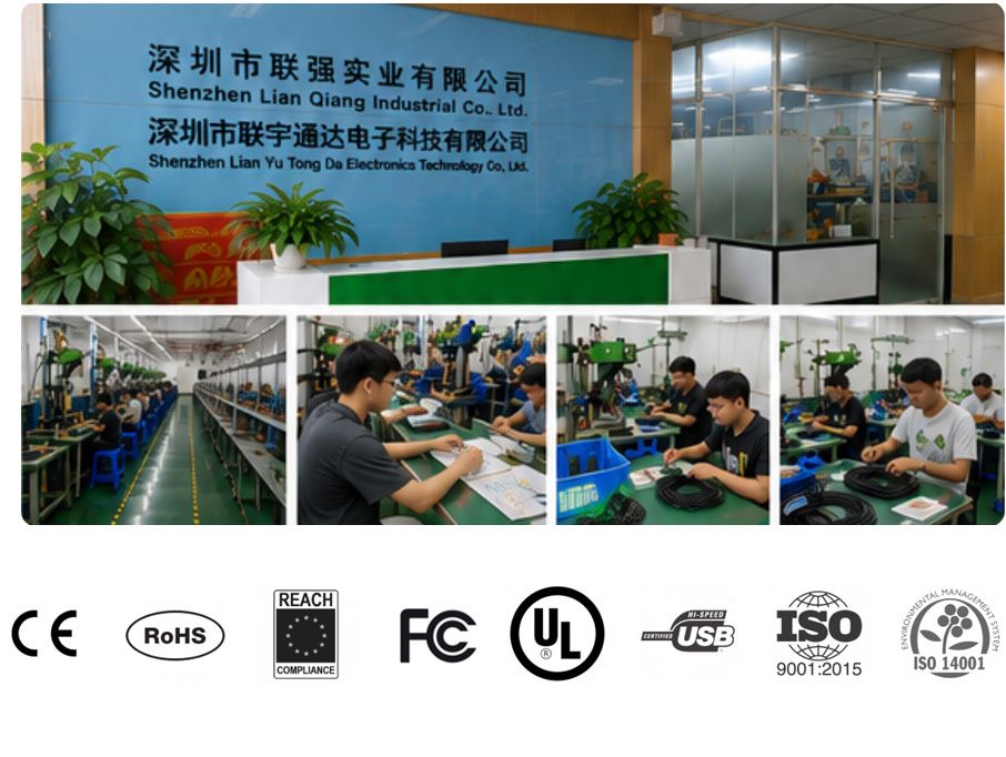 LINKSTRONG cable factory in Shenzhen