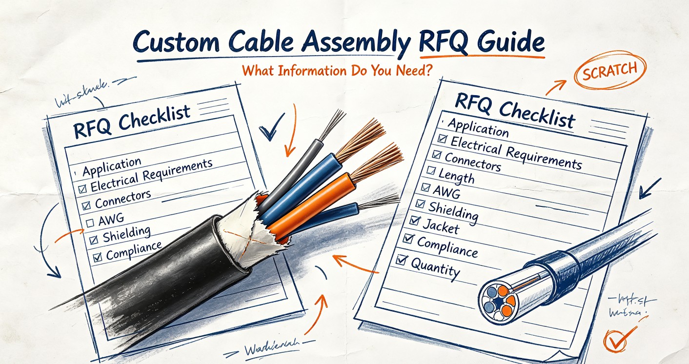 Custom Cable Assembly RFQ Guide — What Information Do You Need?