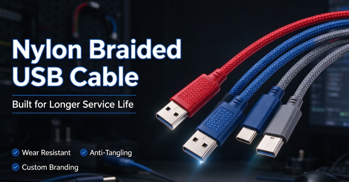 Nylon Braided USB Charging & Data Cable: Benefits & Manufacturing Guide