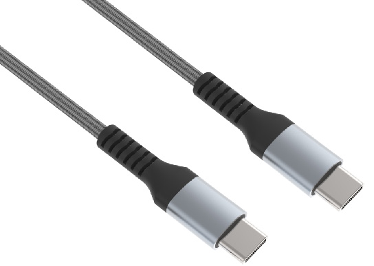 LS-C2C-BN-003 USB C-C PD60W braided cable