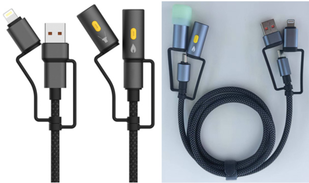LS-MUL-BN-003 6-in-1 multi-function cable with multiple configurations available