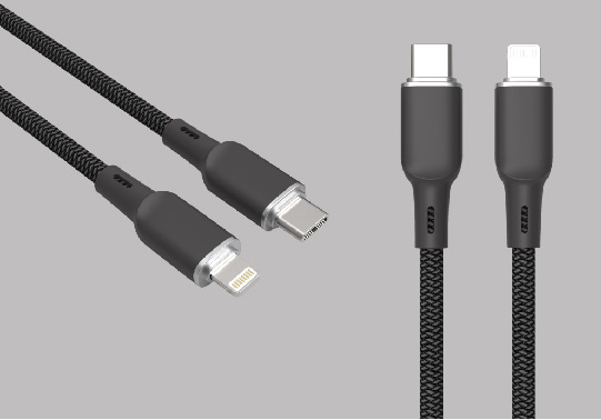LS-C2L-BZ-001 Lightning-to-Type-C PD fast-charge zinc-alloy non-indicator cable