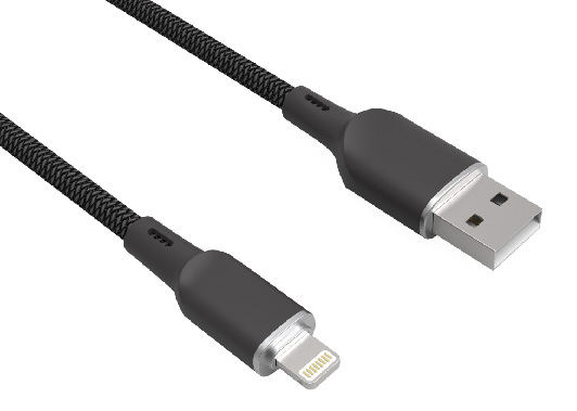 LS-A2L-BZ-001 USB-A-to-Lightning zinc-alloy non-indicator cable