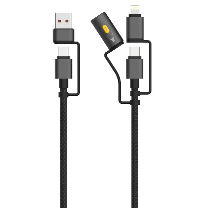 LS-MUL-BN-002 6-in-1 multi-function cable with multiple configurations available