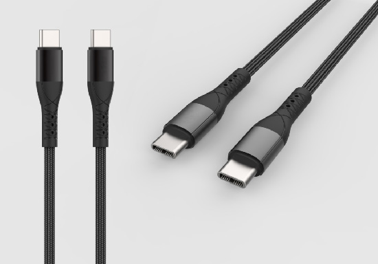 LS-C2C-MA-001 PD Fast Charging Aluminum Alloy Non-Lighted Cable