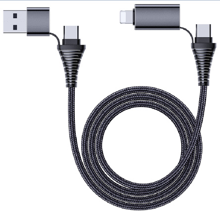 LS-MUL-MN-009 4-in-1 Multi-Function Charging / Data Cable