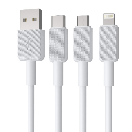 LS-MUL-MN-008 TPE One-Piece Injection-Molded Ribbed Cable