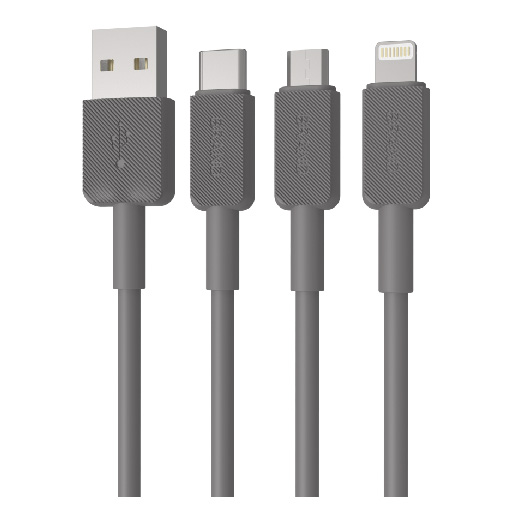 LS-MUL-MN-007 TPE One-Piece Injection-Molded Ribbed Cable
