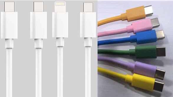 LS-C2L-MP-001 PD Fast Charging Molded PVC Data Cable