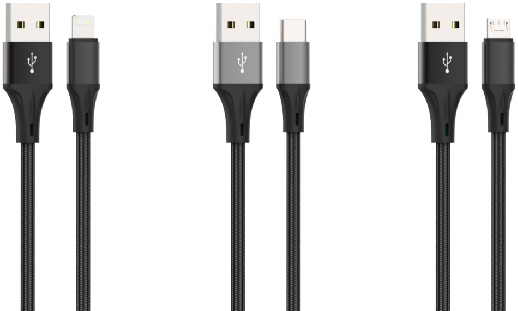 LS-MUL-BA-001 Aluminum-Housing Braided Data Cable