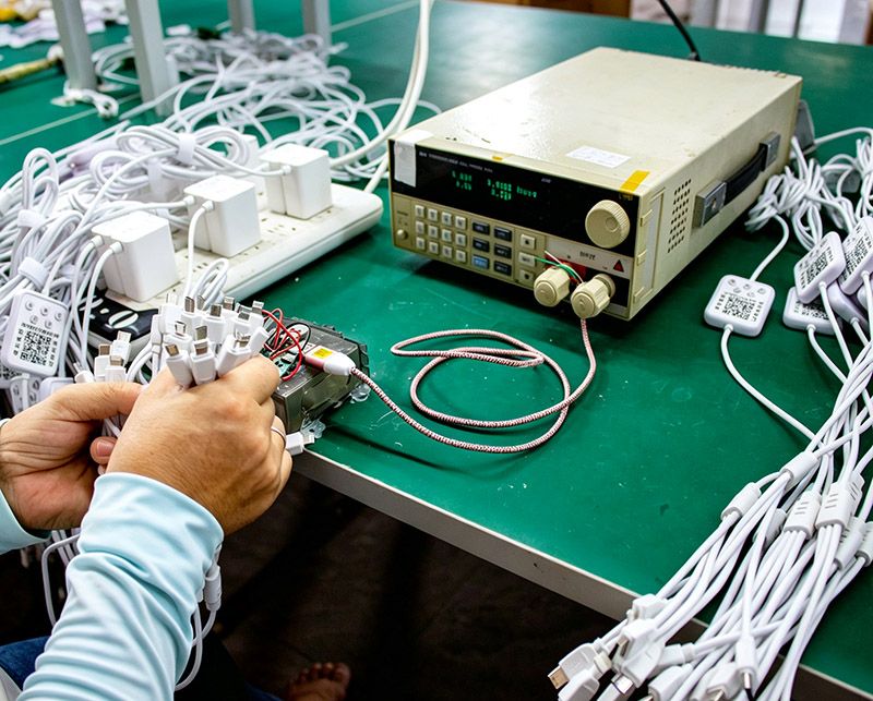 Cable reliability testing in LINKSTRONG laboratory